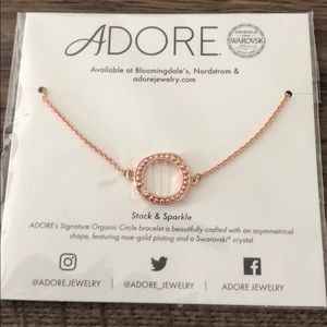 Adore stack and sparkle bracelet